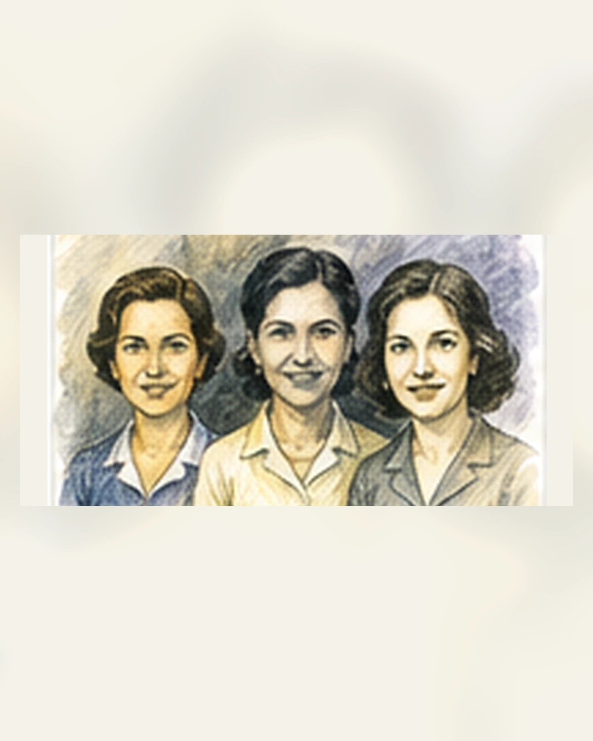 Ilustración editorial de Hermanas Mirabal