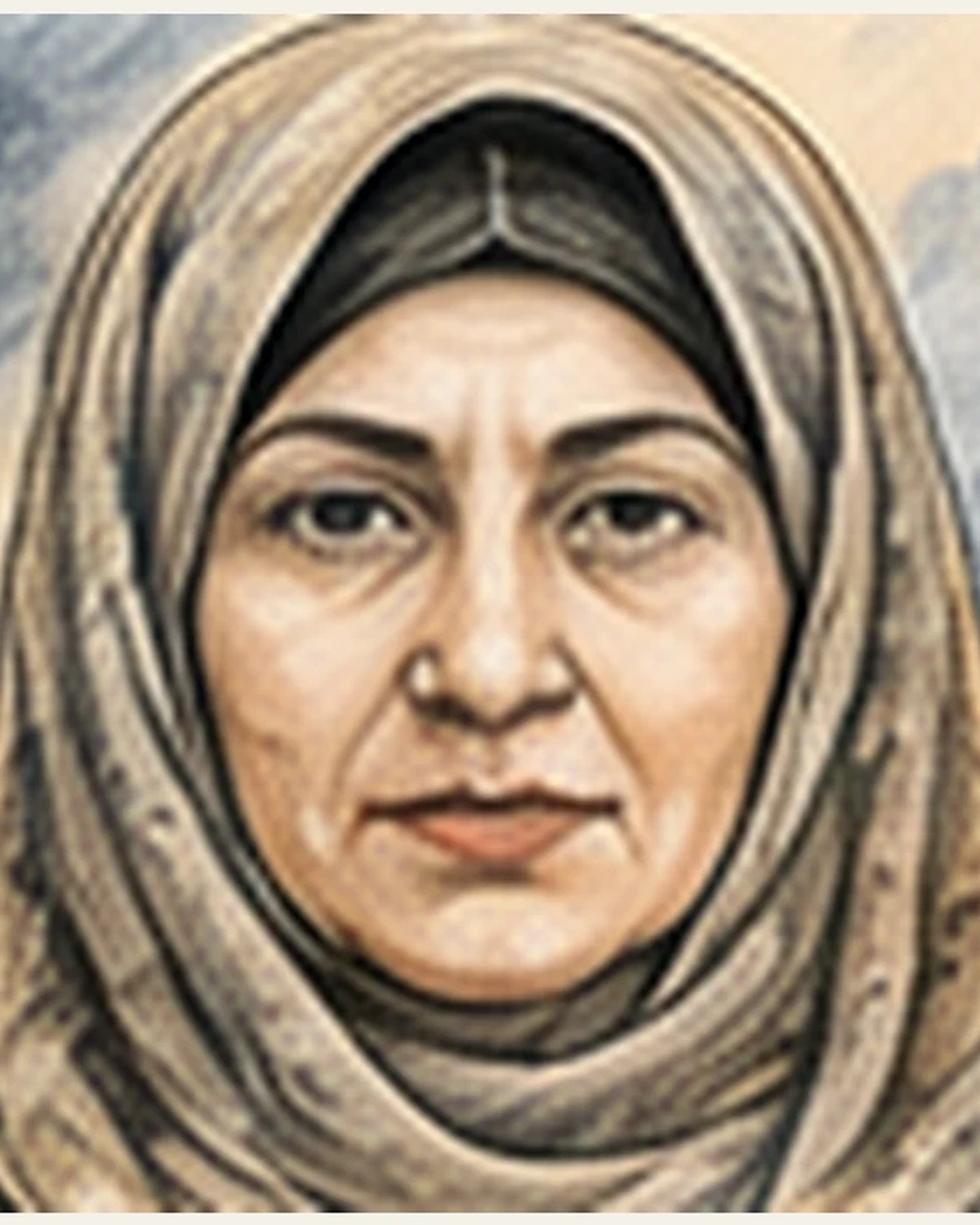 Ilustración editorial de Zahra Kazemi